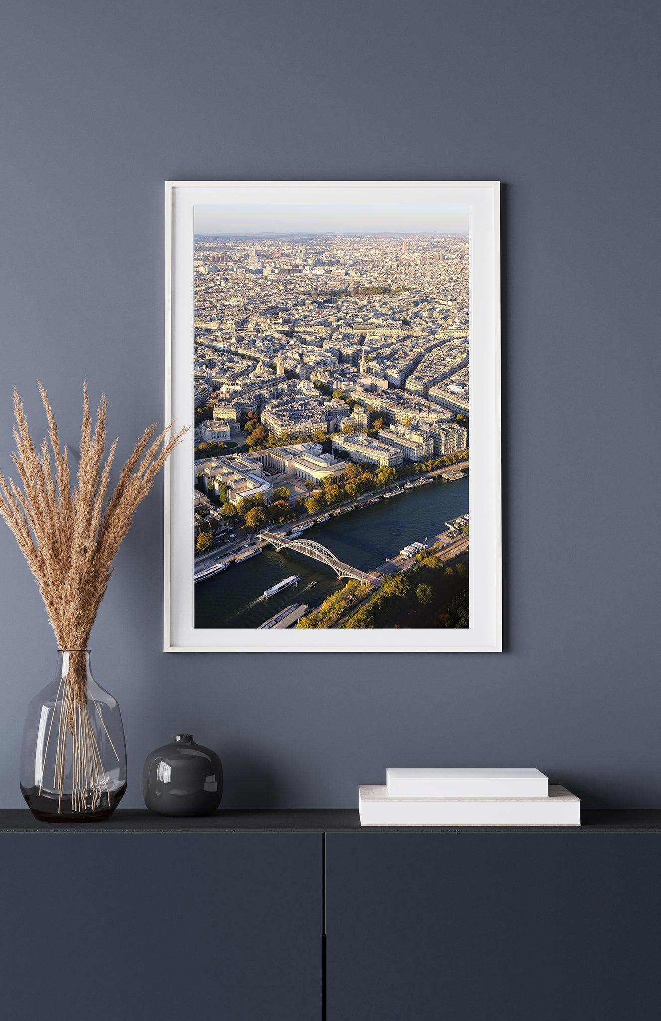 Paris Skyline | Paris Print - Departures Print Shop