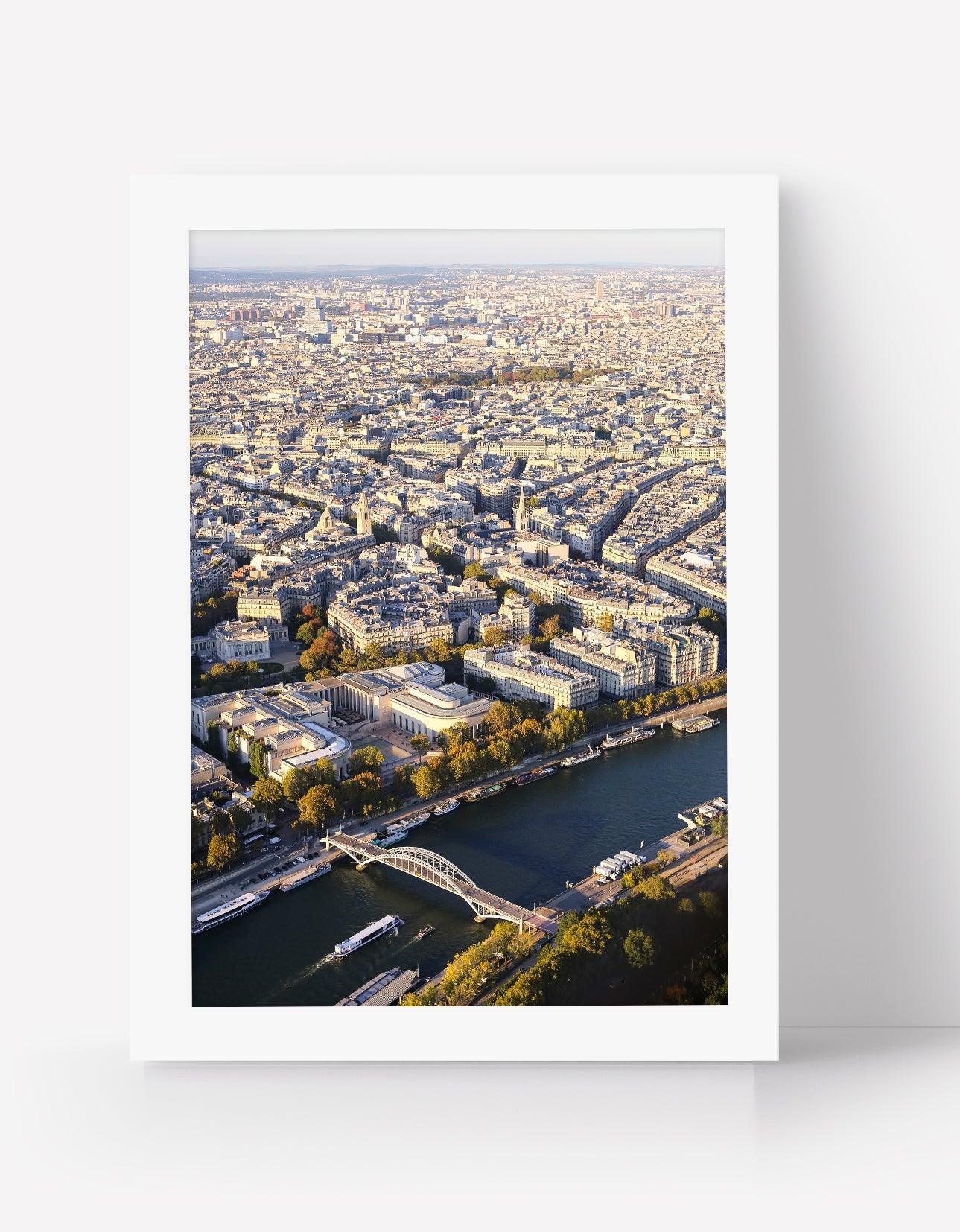 Paris Skyline | Paris Print - Departures Print Shop