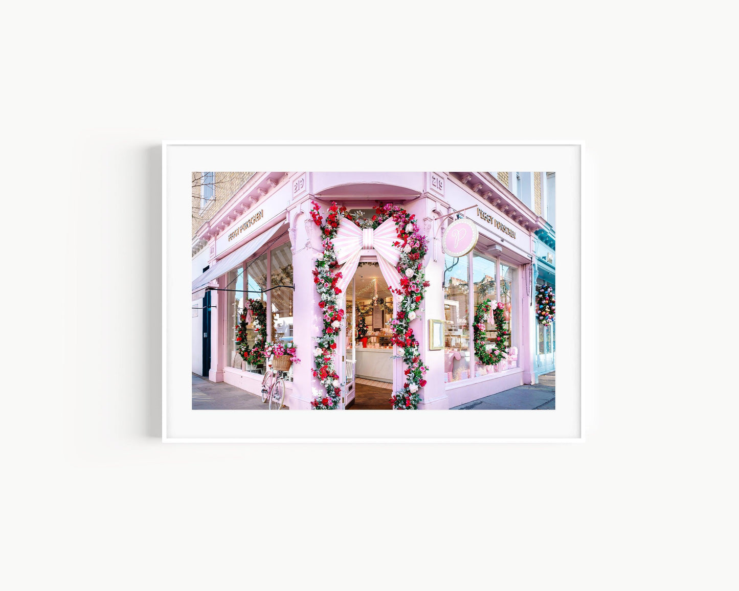 Peggy Porschen Cafe II | London Photography Print - Departures Print Shop