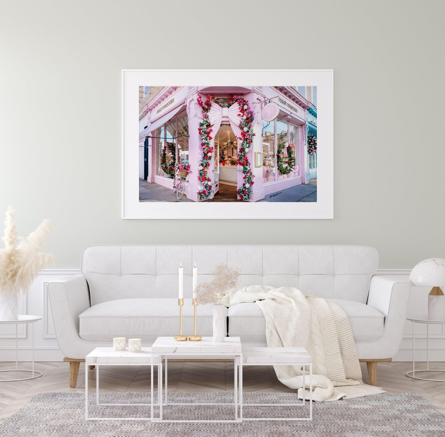 Peggy Porschen Cafe II | London Photography Print - Departures Print Shop