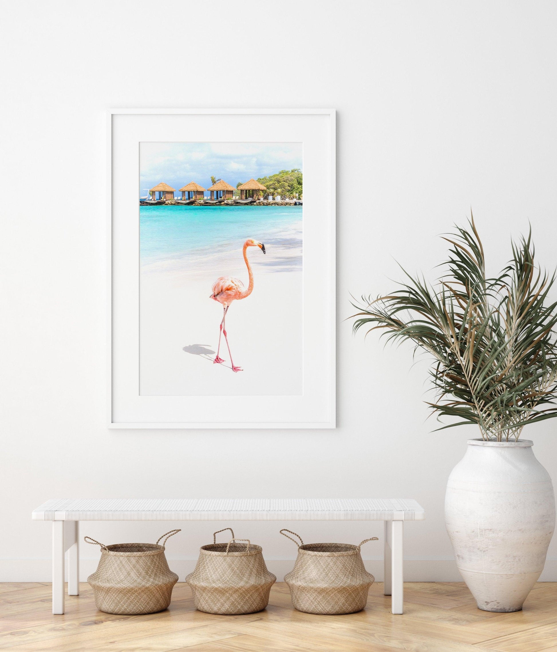 Walk This Way | Flamingo Print - Departures Print Shop