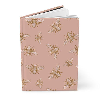 Honey Bee | Hardcover Notebook - Departures Print Shop