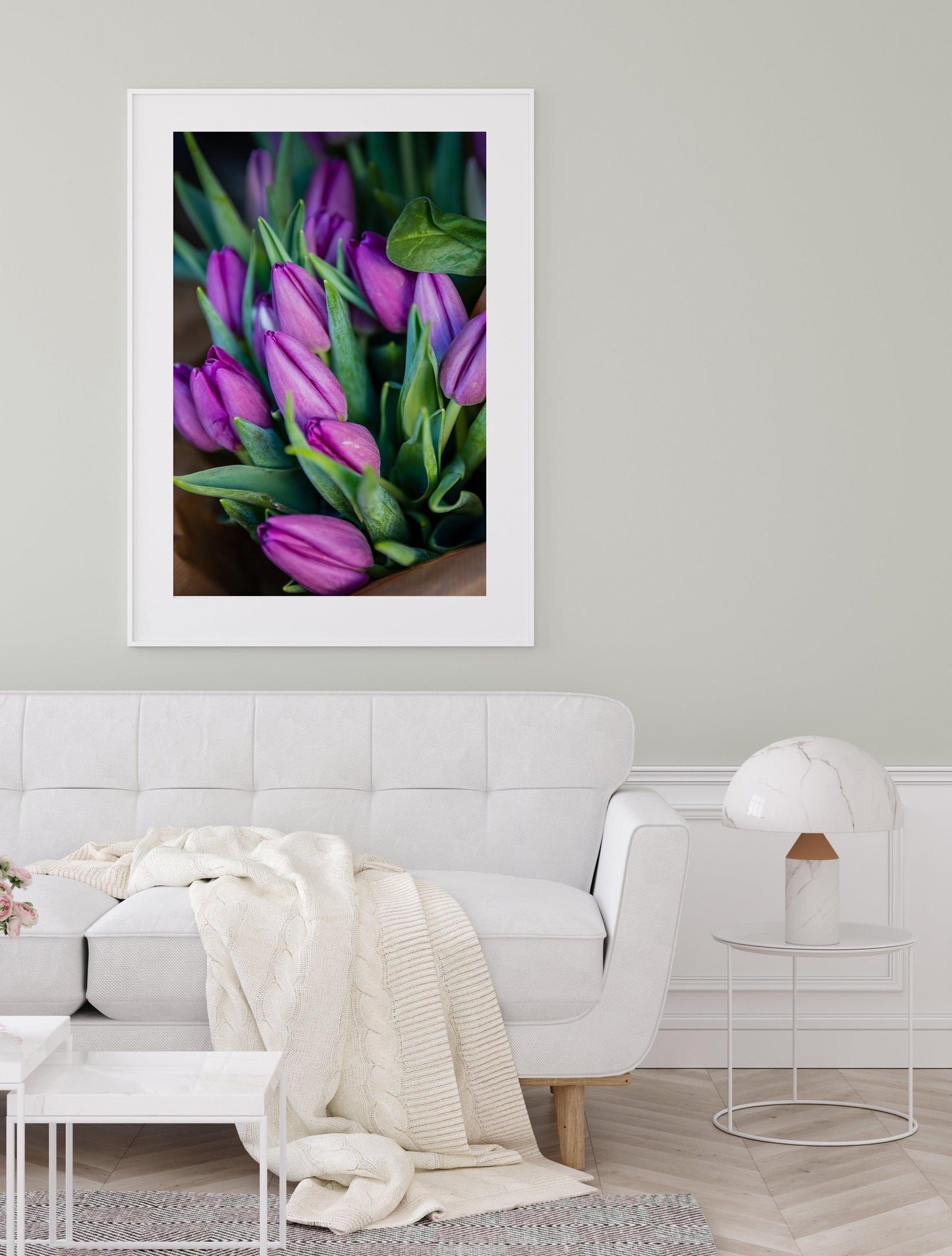 Purple Tulips | Floral Photography Print - Departures Print Shop