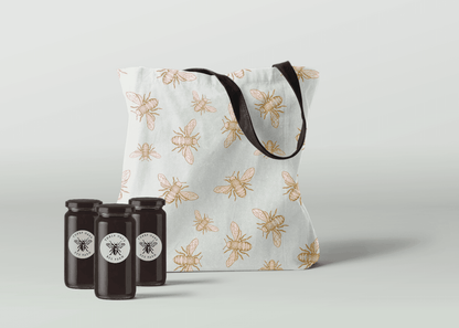 Queen Bee Tote Bag - Departures Print Shop