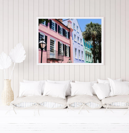 Rainbow Row IV | Charleston Photography Print - Departures Print Shop