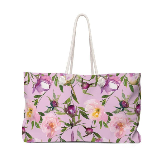 Raleigh | Floral Print Beach Bag - Departures Print Shop