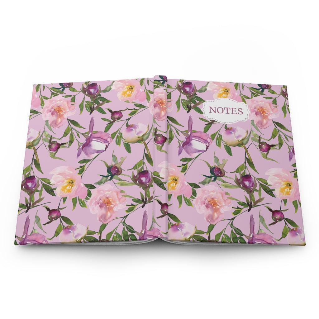 Raleigh | Floral Print Notebook - Departures Print Shop