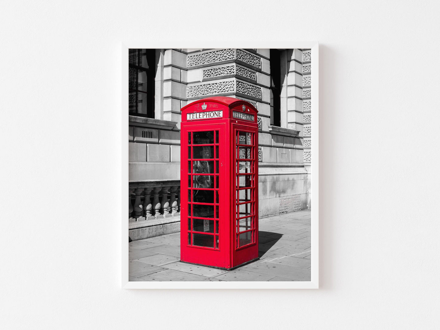 Red Telephone Booth IV | London Photography Print - Departures Print Shop