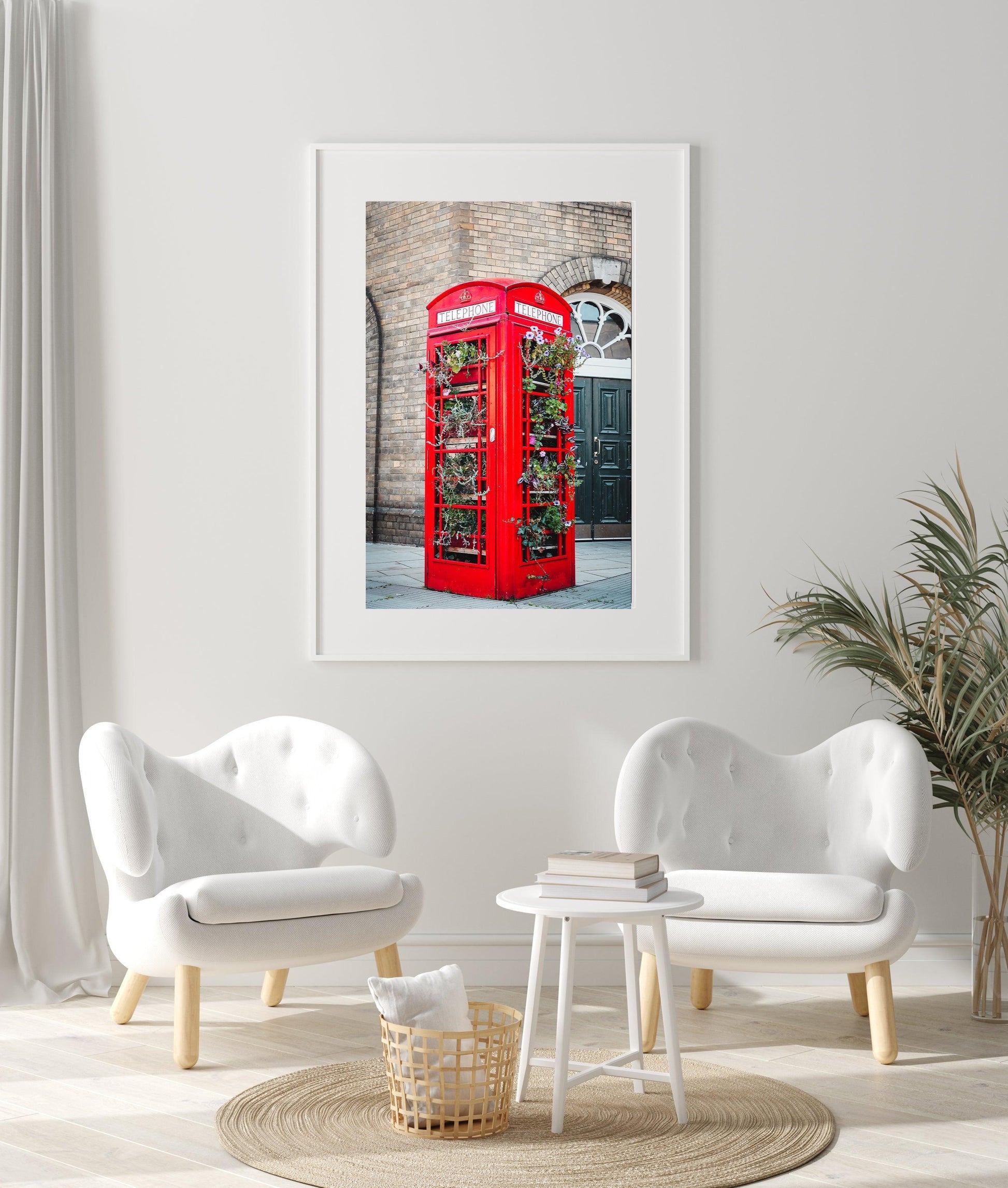 Red Telephone Booth VI | London Print - Departures Print Shop