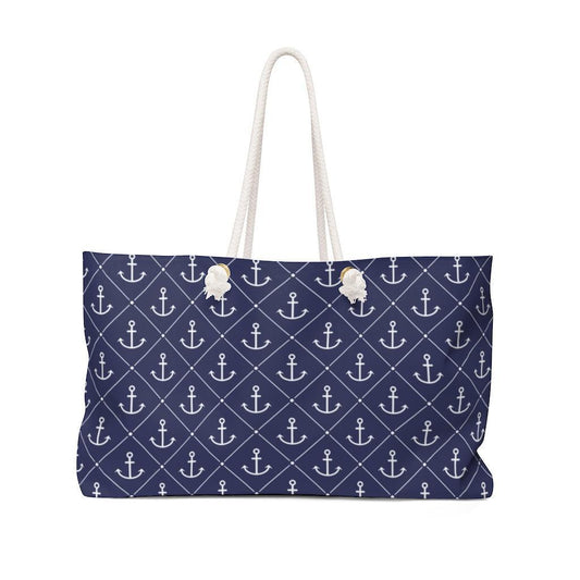 Sail Away | Anchor Beach Bag - Departures Print Shop