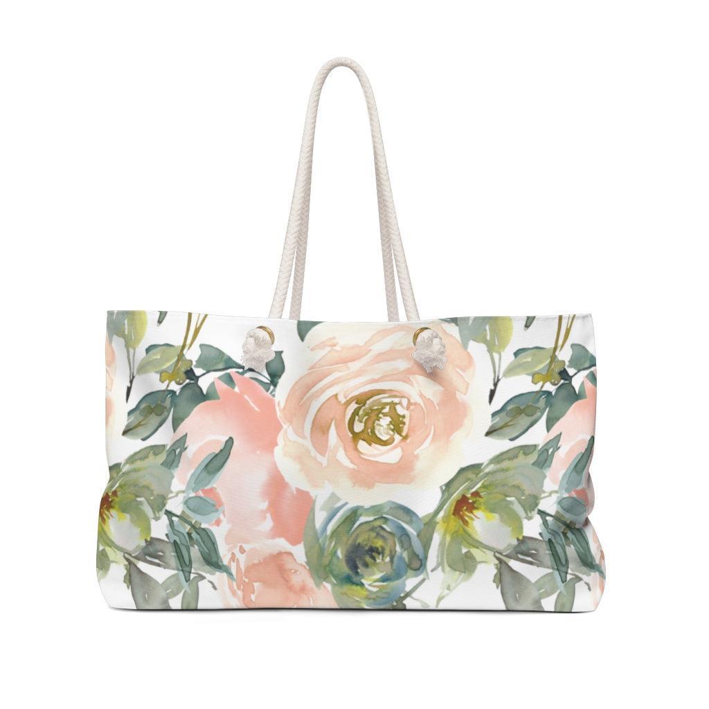 Savannah | Floral Print Beach Bag - Departures Print Shop