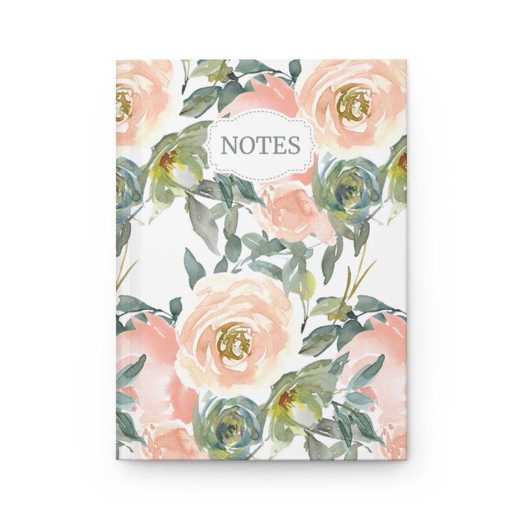 Savannah | Floral Print Hardcover Notebook - Departures Print Shop