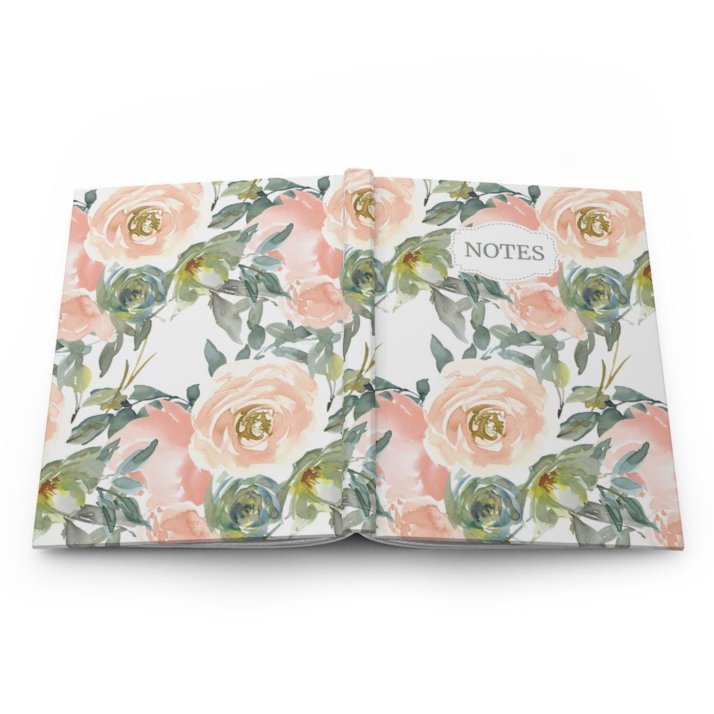 Savannah | Floral Print Hardcover Notebook - Departures Print Shop