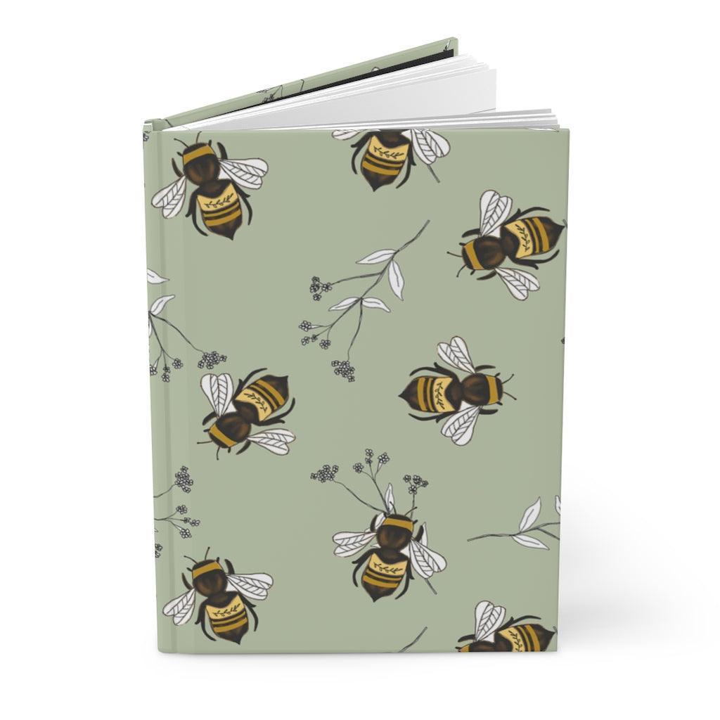 Save The Bees | Honey Bee Hardcover Notebook - Departures Print Shop