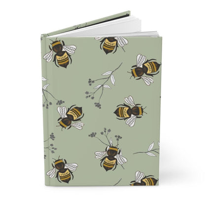 Save The Bees | Honey Bee Hardcover Notebook - Departures Print Shop