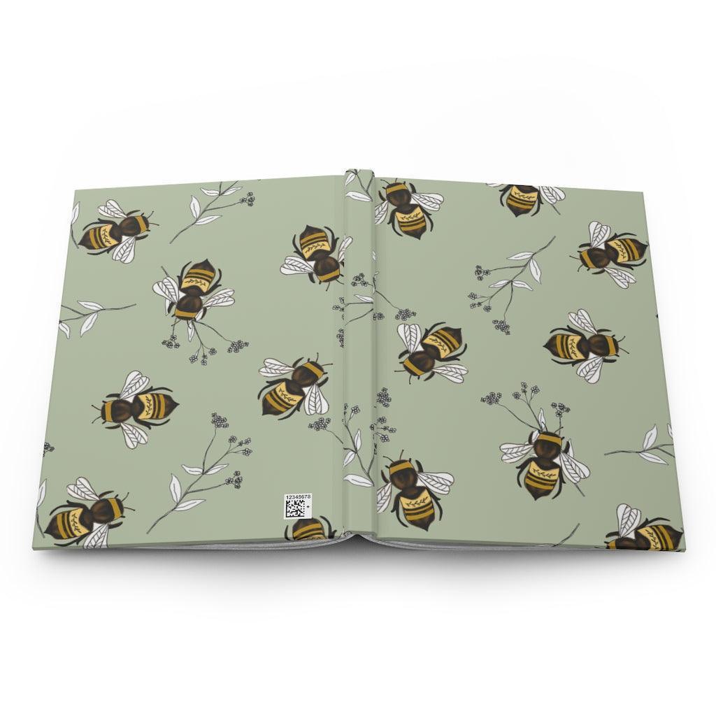 Save The Bees | Honey Bee Hardcover Notebook - Departures Print Shop