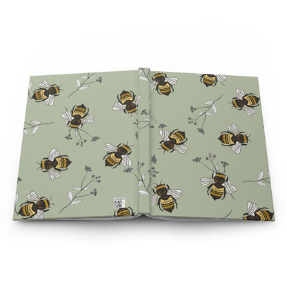 Save The Bees | Honey Bee Hardcover Notebook - Departures Print Shop
