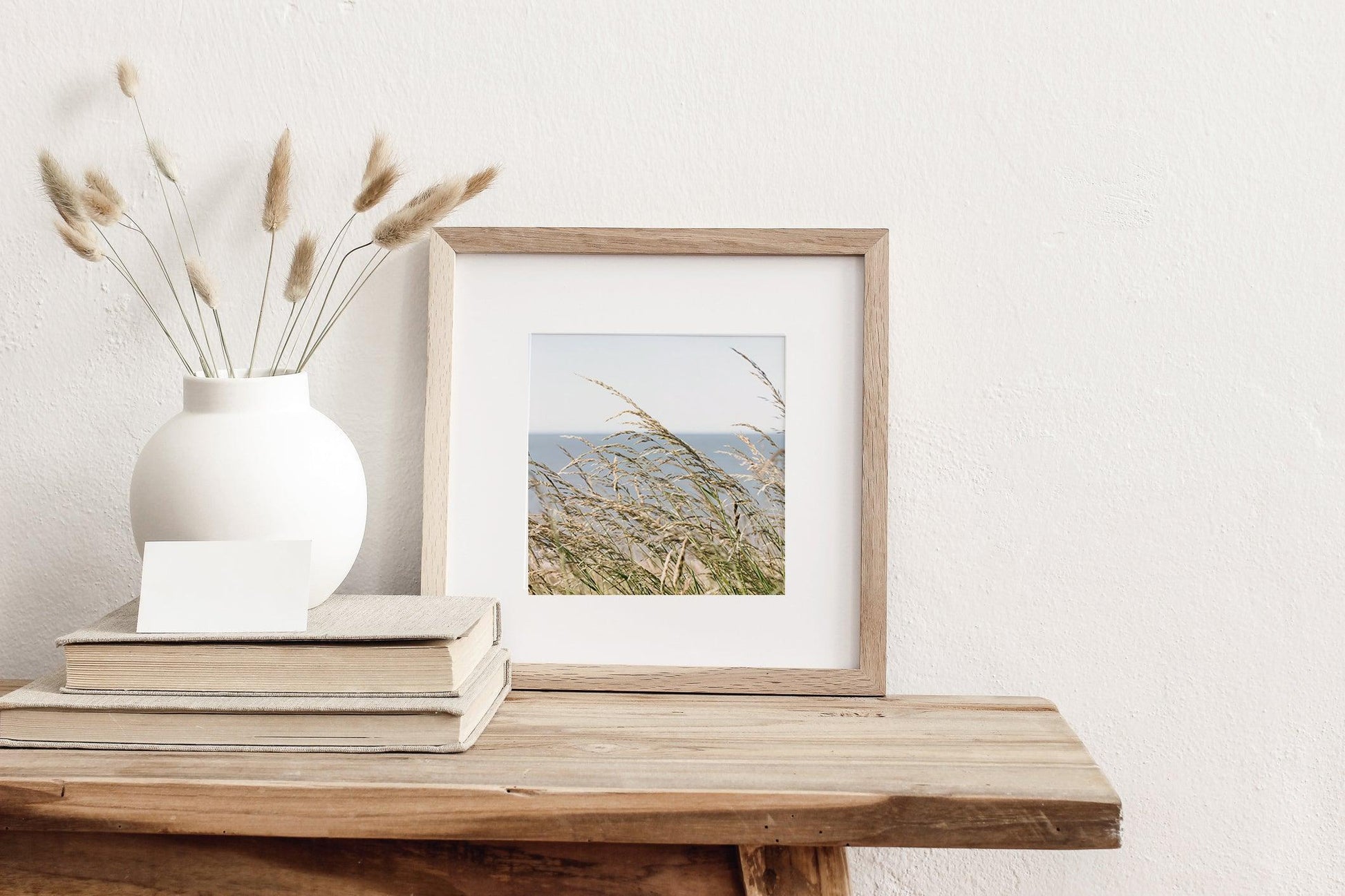 Sea Oats | Square Beach Print - Departures Print Shop