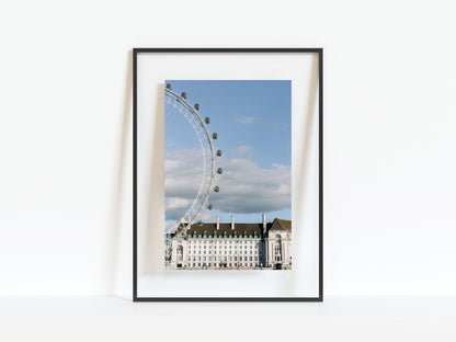 South Bank London Eye | London Print - Departures Print Shop