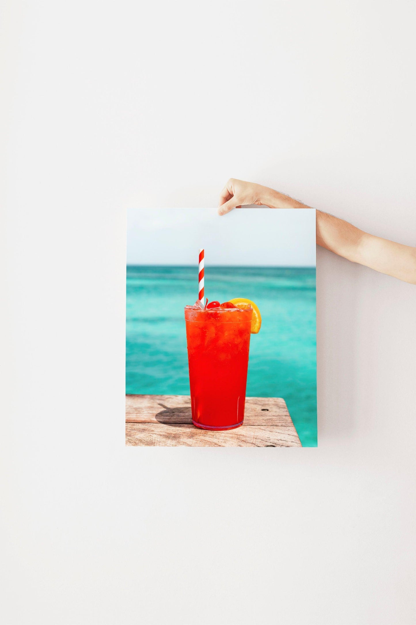 Tropical Cocktail | Beach Print - Departures Print Shop