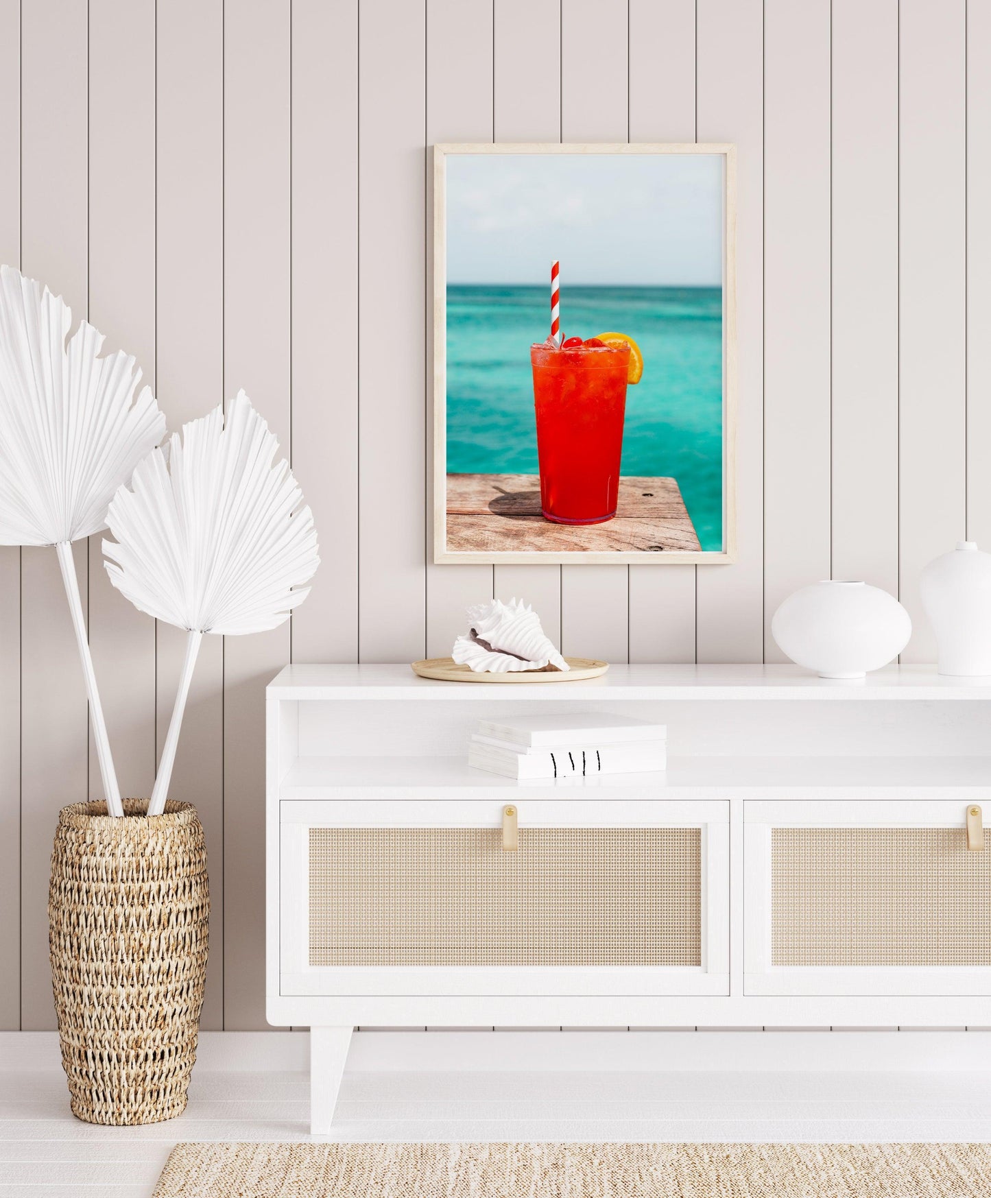 Tropical Cocktail | Beach Print - Departures Print Shop