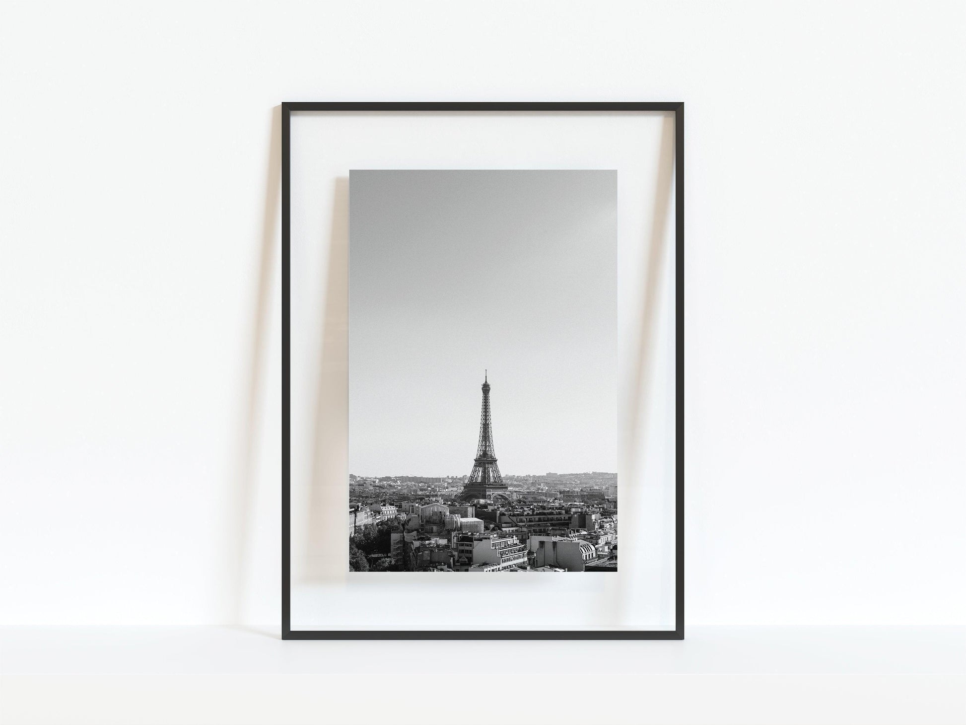 Vintage Paris Skyline | Paris Print - Departures Print Shop