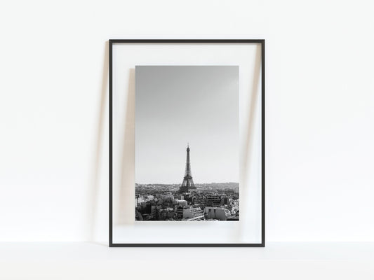 Vintage Paris Skyline | Paris Print - Departures Print Shop