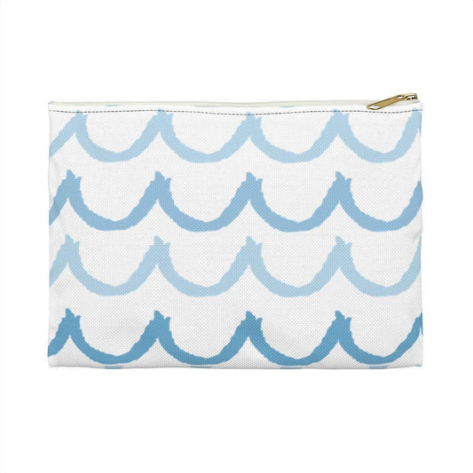 Waves Watercolor Travel Bag - Departures Print Shop
