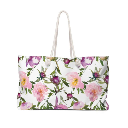 Wilmington | Floral Print Beach Bag - Departures Print Shop